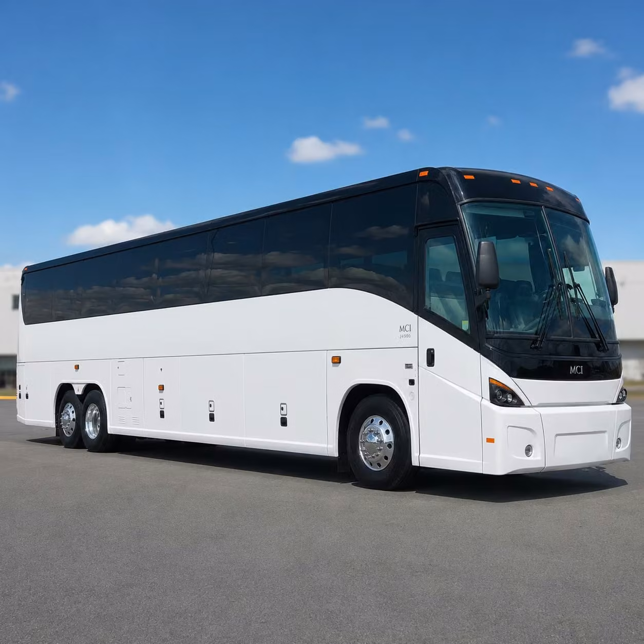 56 passenger charter bus