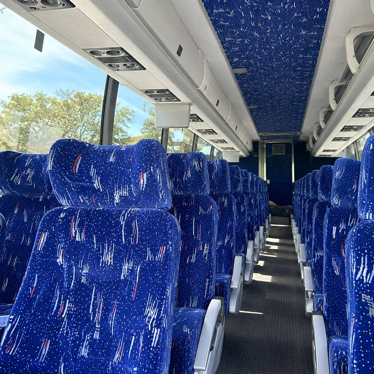 south jordan charter bus interior