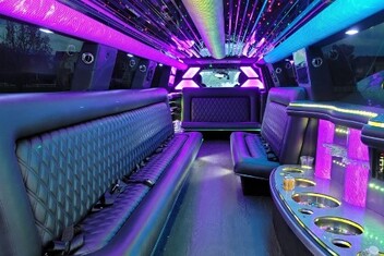 South Jordan Limo Interior
